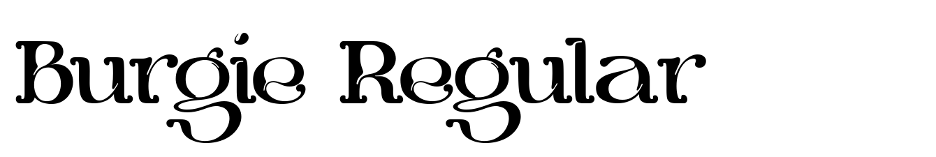 Burgie Regular